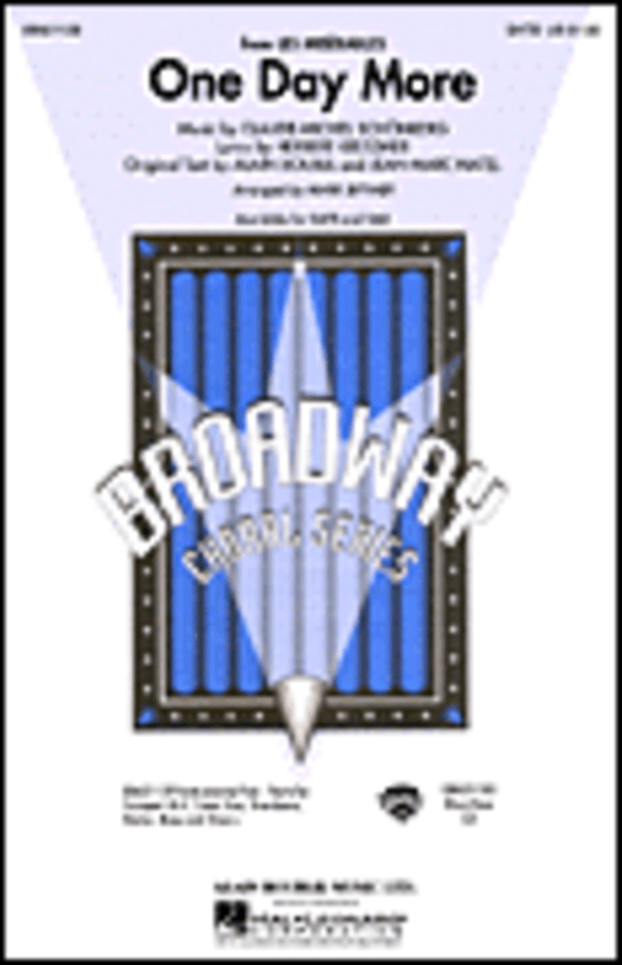 One Day More One Day More Show Choir scores gallery preview page 1
