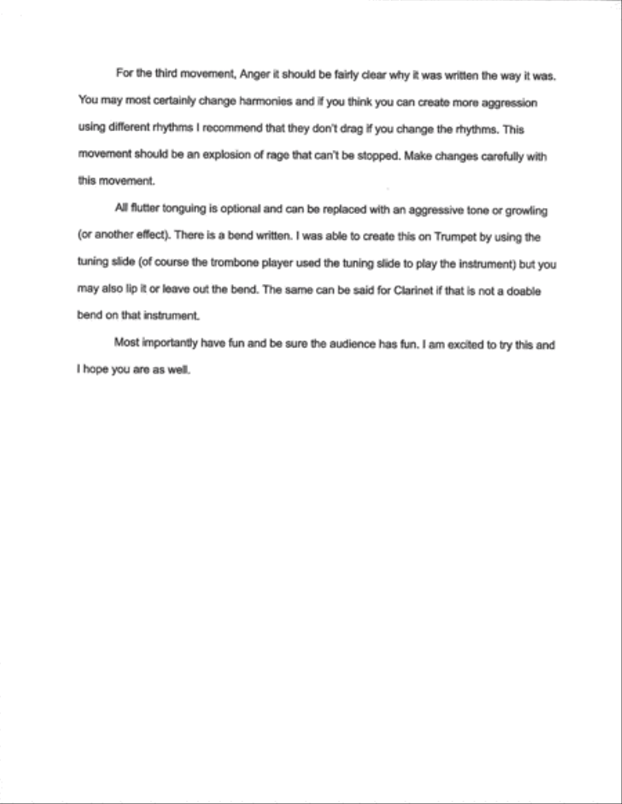 Discontent Trumpet Solo scores gallery preview page 5