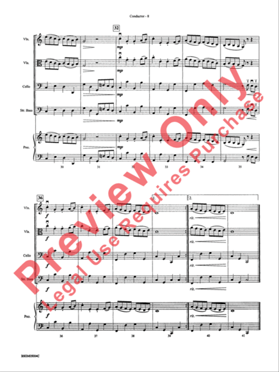 Belwin Beginning String Orchestra Kit #1 String Orchestra scores gallery preview page 11