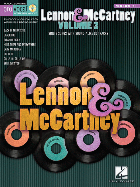 Lennon and McCartney - Volume 3 (Pro Vocal Men