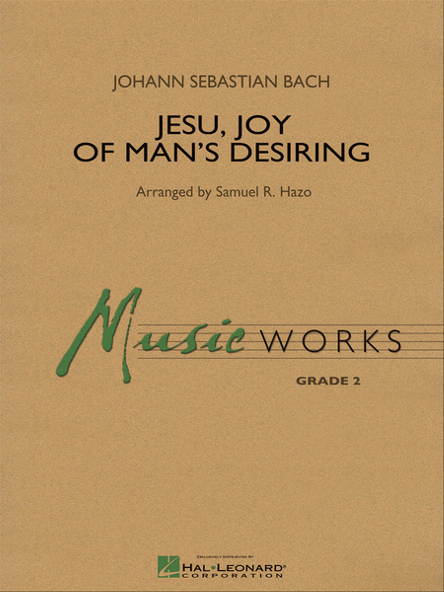 Jesu, Joy of Man's Desiring, BWV 147 Concert Band scores gallery preview page 1