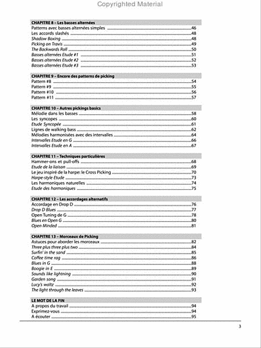 Fingerstyle Debutante Acoustic Guitar scores gallery preview page 3