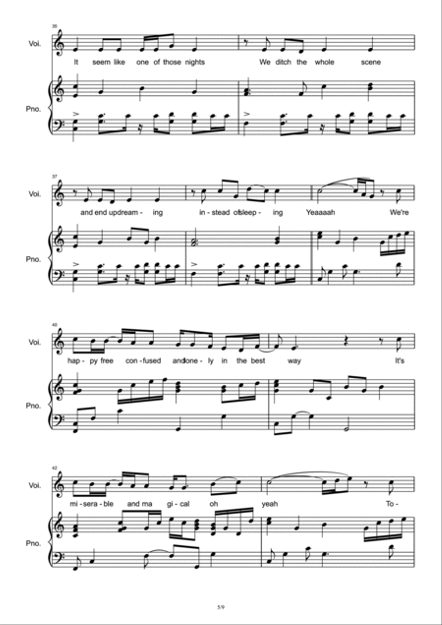 22 Voice scores gallery preview page 5