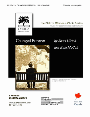 Book cover for Changed Forever