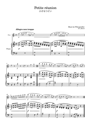 Burgmüller "Petite reunion" flute & piano
