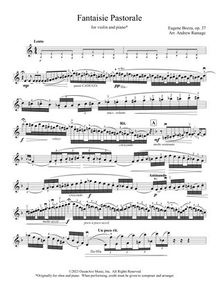 Fantaisie Pastorale, op. 37 (violin and piano)
