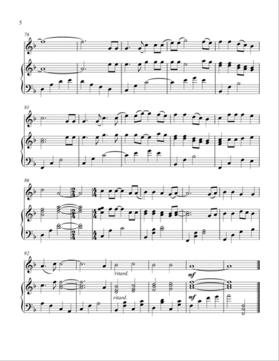 God Bless The U.S.A. String Duet scores gallery preview page 6
