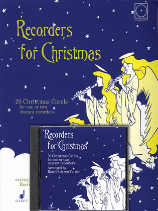 Book cover for Recorders for Christmas