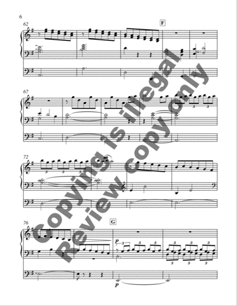 Sanctuary Organ scores gallery preview page 6