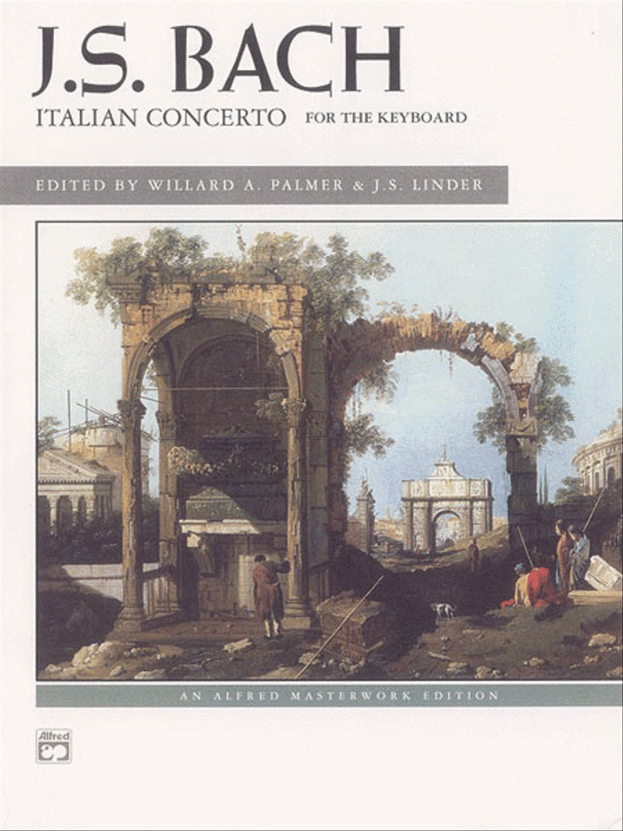 Bach -- Italian Concerto Small Ensemble scores gallery preview page 1
