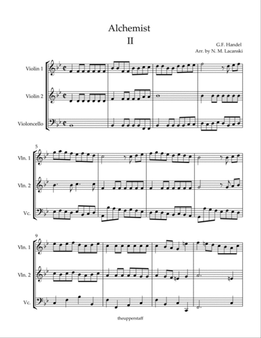 Alchemist Movement 2 Alchemist Movement 2 String Trio scores gallery preview page 2