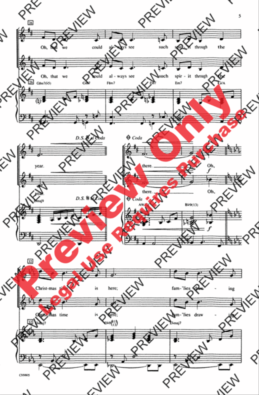 Christmas Time Is Here 2-Part scores gallery preview page 5
