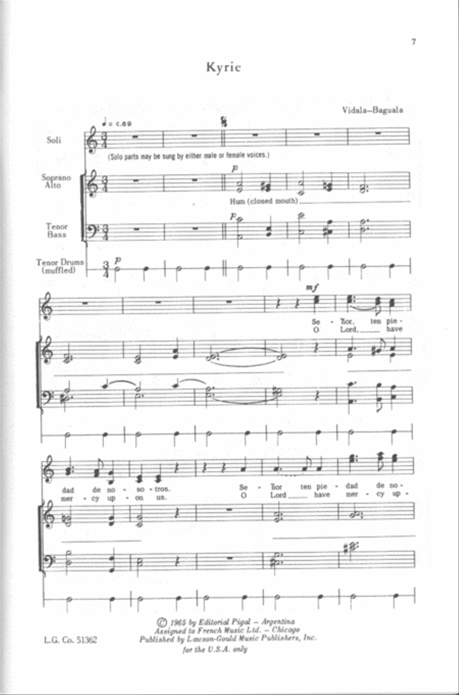 Misa Criolla Misa Criolla 4-Part scores gallery preview page 2