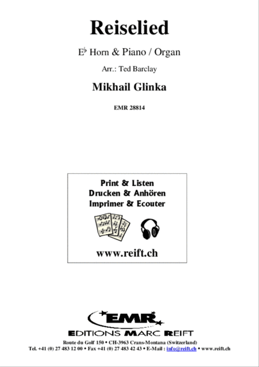 Reiselied Reiselied Horn scores gallery preview page 2