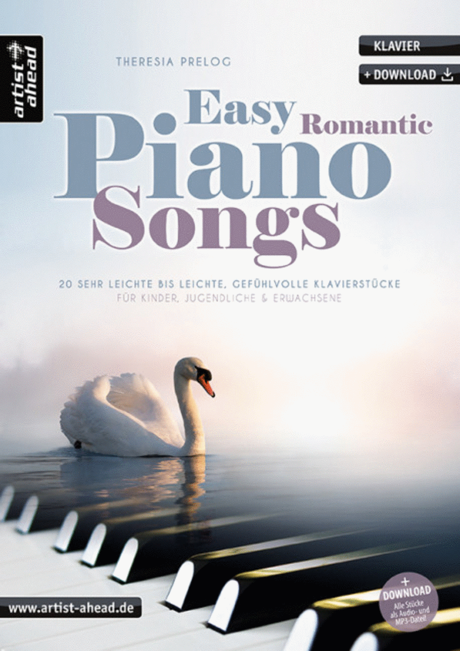 Easy Romantic Piano Songs Piano Solo scores gallery preview page 1