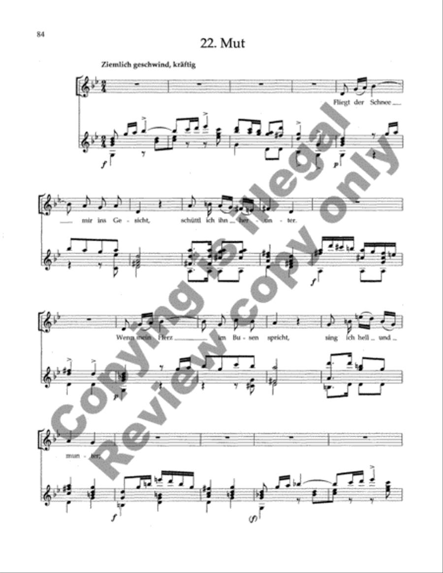 Winterreise Winterreise Medium Voice scores gallery preview page 9