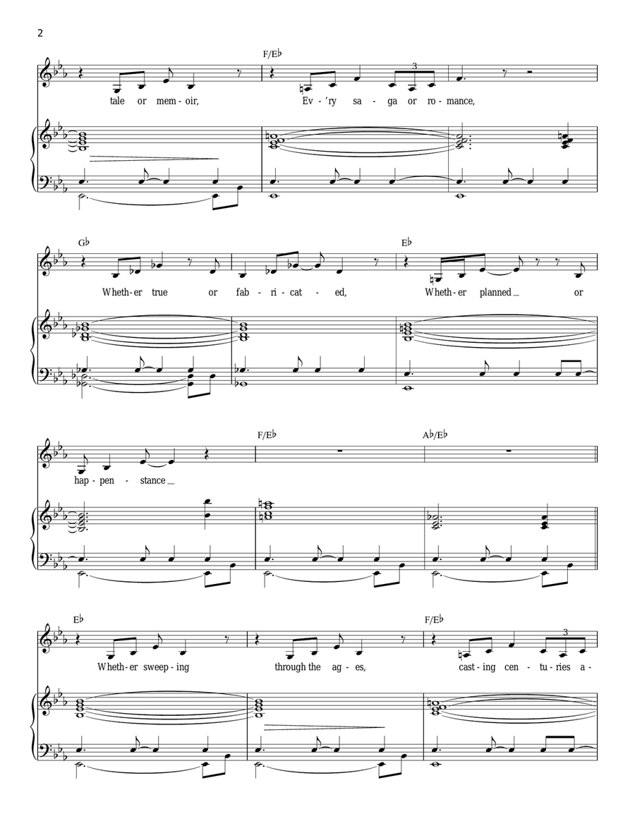 Every Story Is A Love Story Voice scores gallery preview page 2