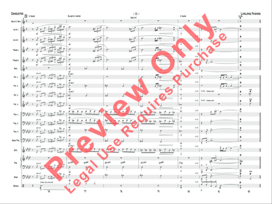 Lifelong Friends Lifelong Friends Jazz Ensemble scores gallery preview page 25