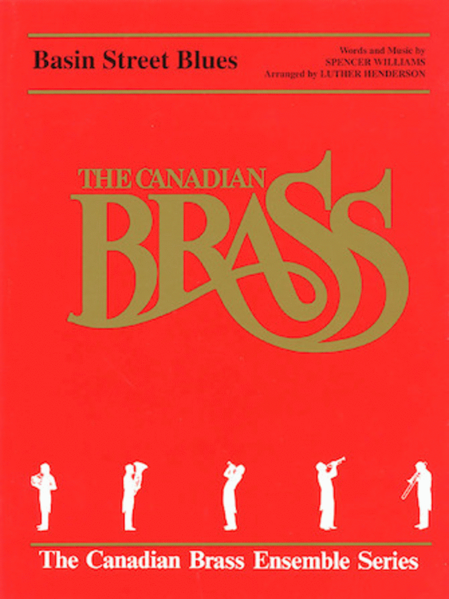 Basin Street Blues Basin Street Blues Brass Quintet scores gallery preview page 1