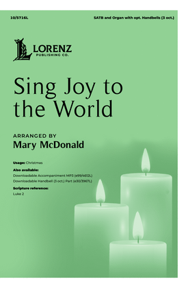 Book cover for Sing Joy to the World