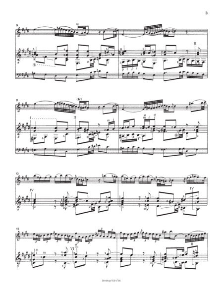 Sonata in E major BWV 1035