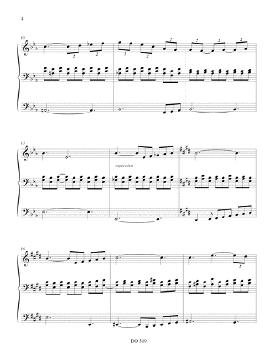 Hesychia Divertissement Hesychia Divertissement Organ scores gallery preview page 3
