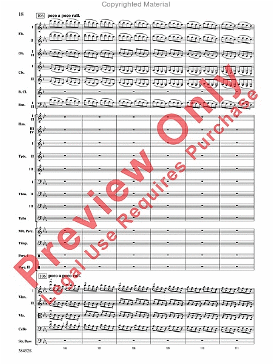 1812 Overture Full Orchestra scores gallery preview page 19