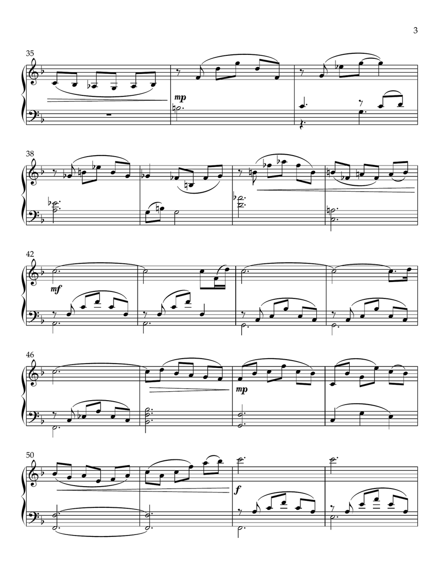 Cavatina Cavatina Piano Solo scores gallery preview page 3