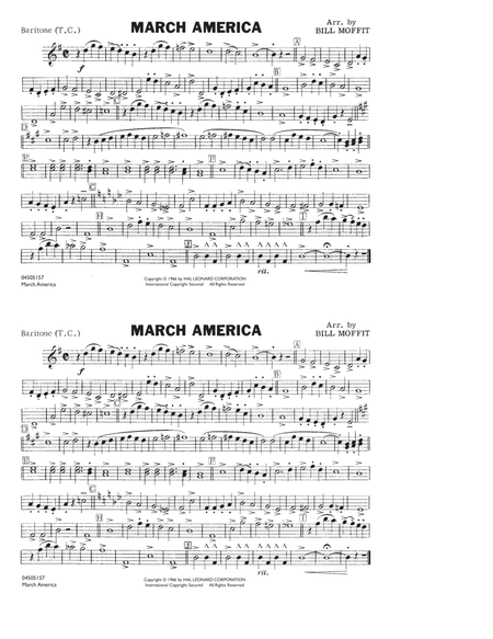 March America - Baritone T.C.