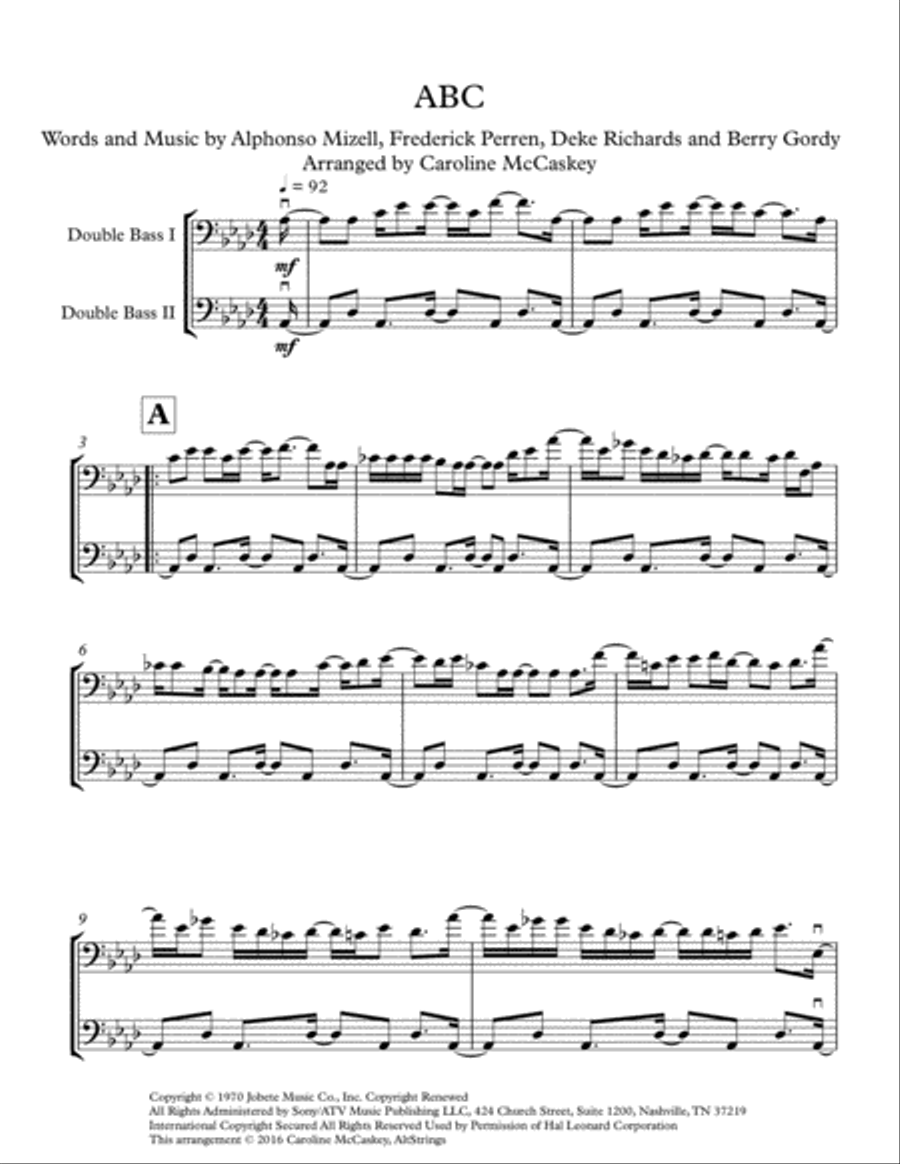 ABC ABC String Duet scores gallery preview page 2