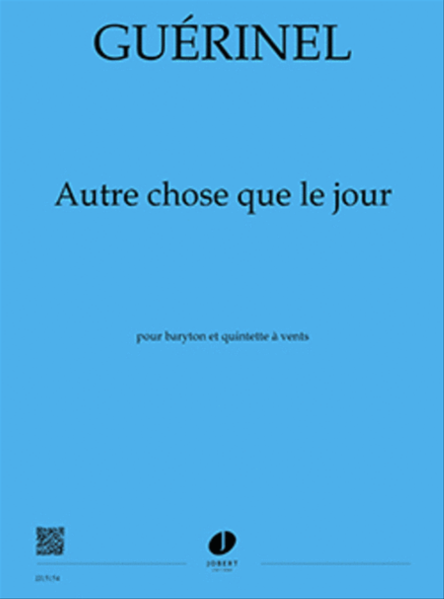 Autre Chose Que Le Jour