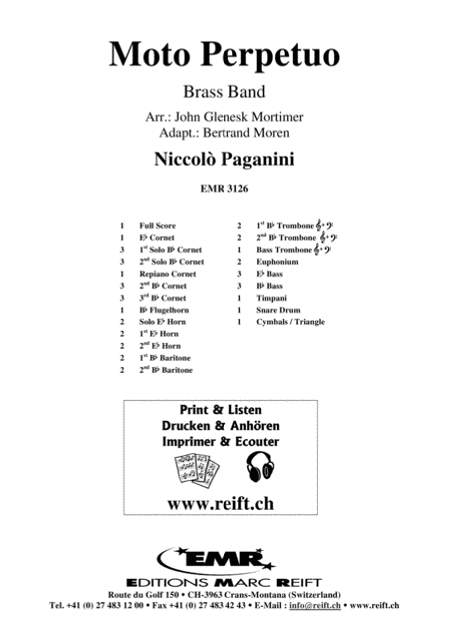 Moto Perpetuo Moto Perpetuo Brass Band scores gallery preview page 2