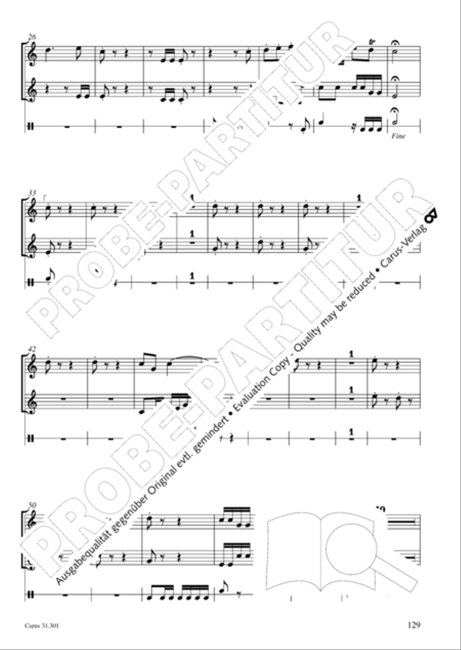 Bach for Brass 1: Cantatas I Voice scores gallery preview page 138