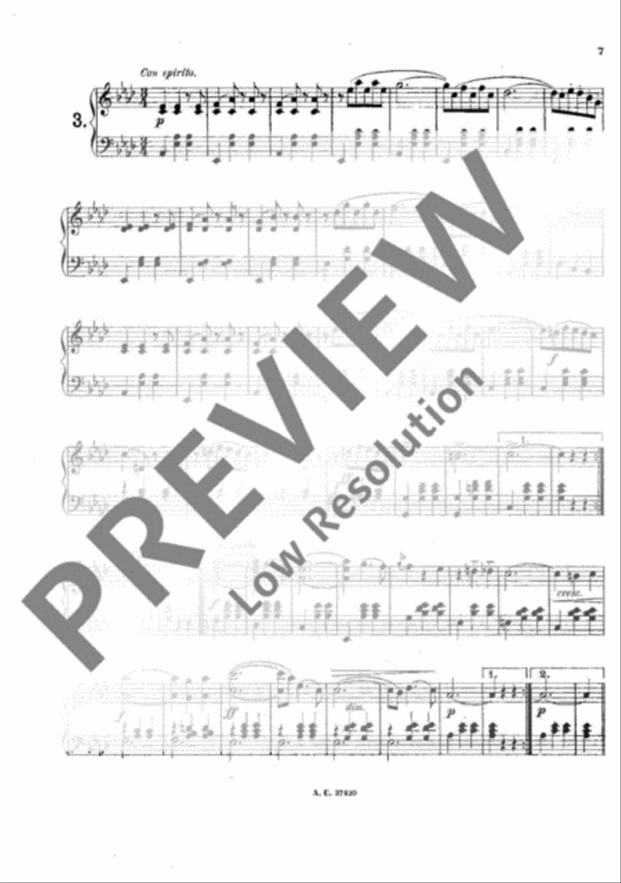 Es muss Frühling werden Piano Solo scores gallery preview page 8