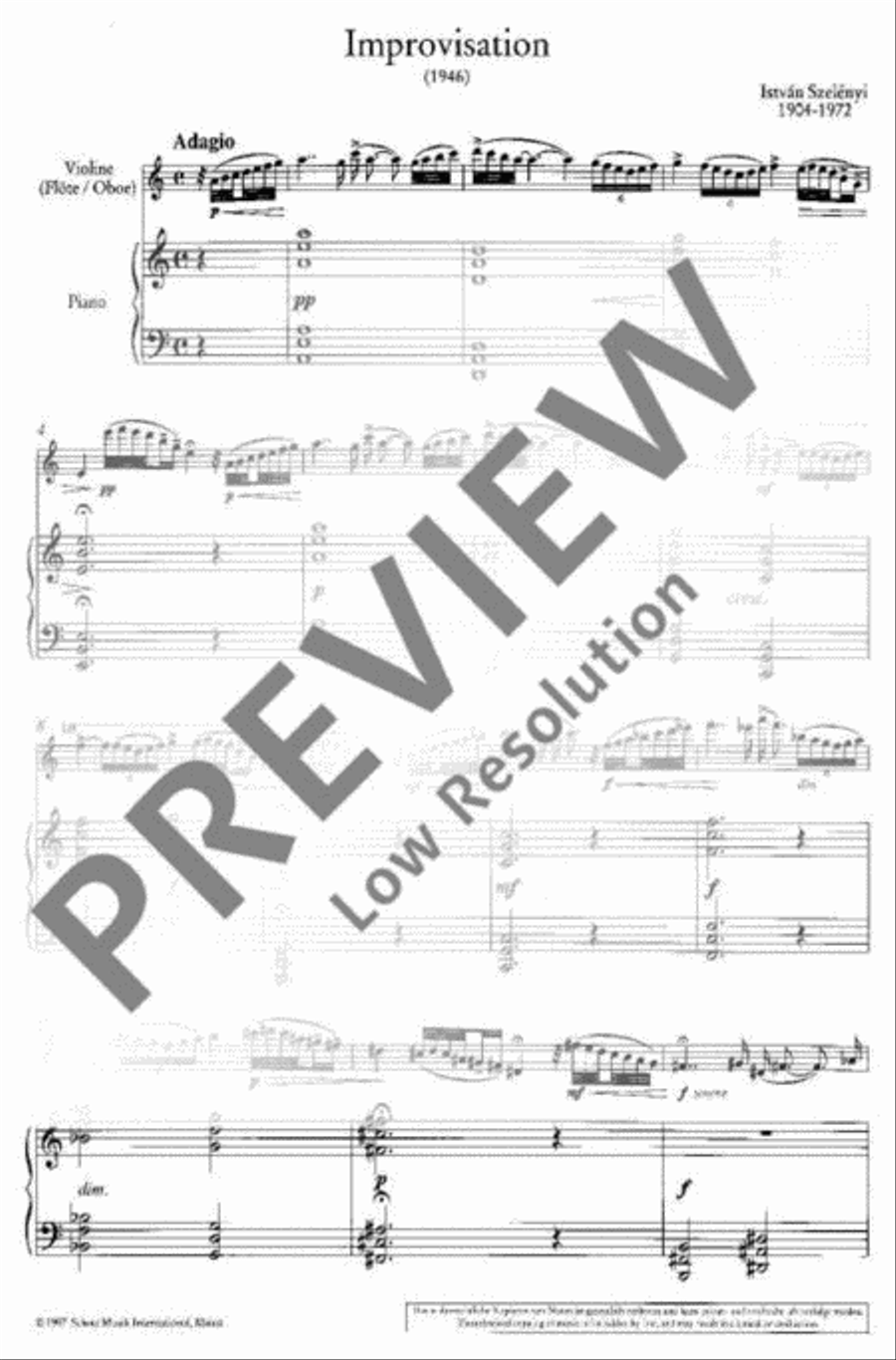 Improvisation Flute scores gallery preview page 2