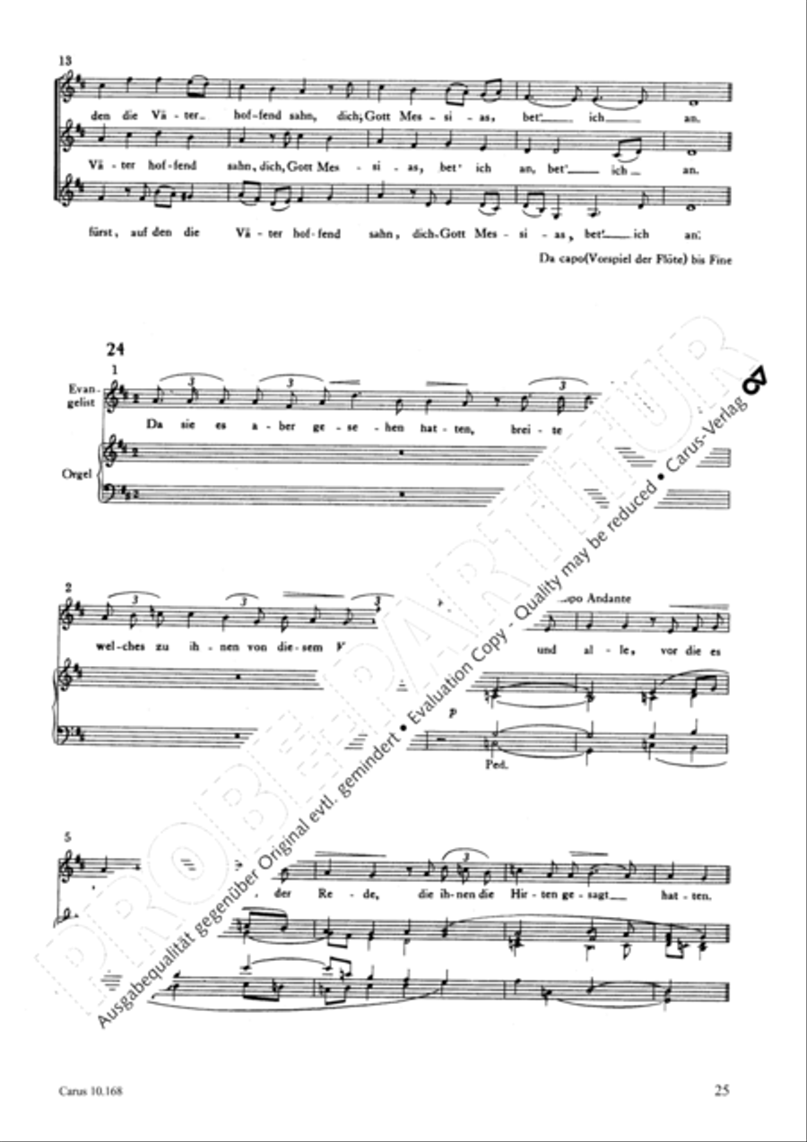 The Christmas Story (Die Weihnachtsgeschichte) SSA scores gallery preview page 28