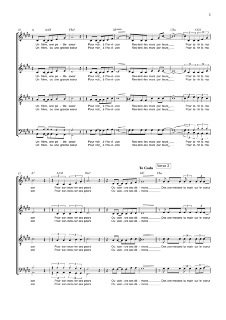 Les Murs Porteurs Divisi scores gallery preview page 3