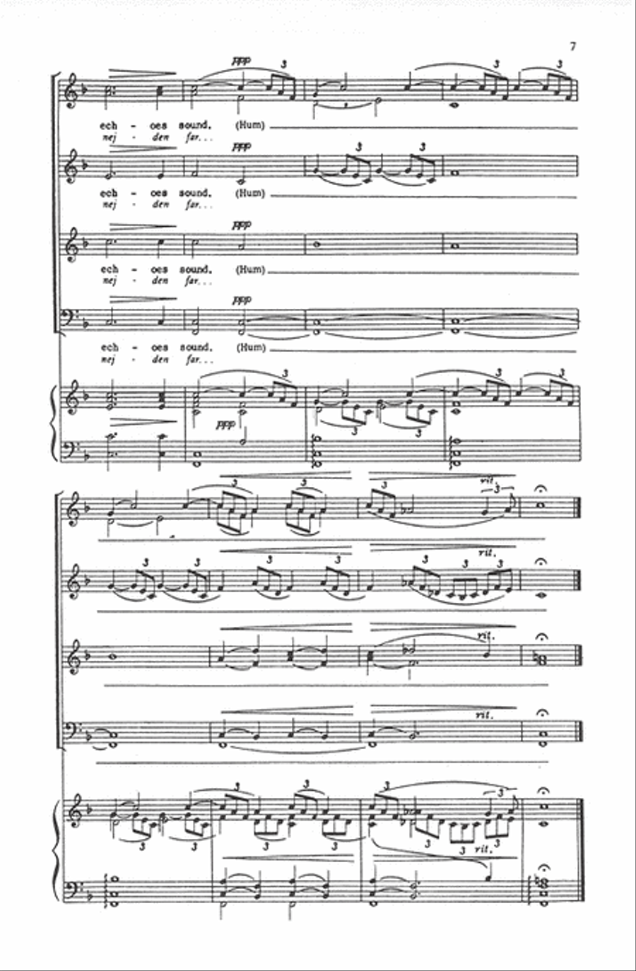 Aftonen - SATB divisi Divisi scores gallery preview page 7