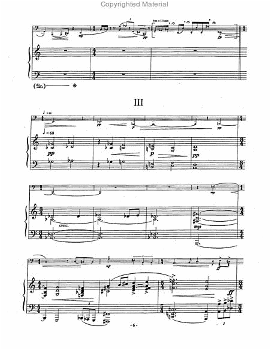 Three Inventions Tuba scores gallery preview page 7