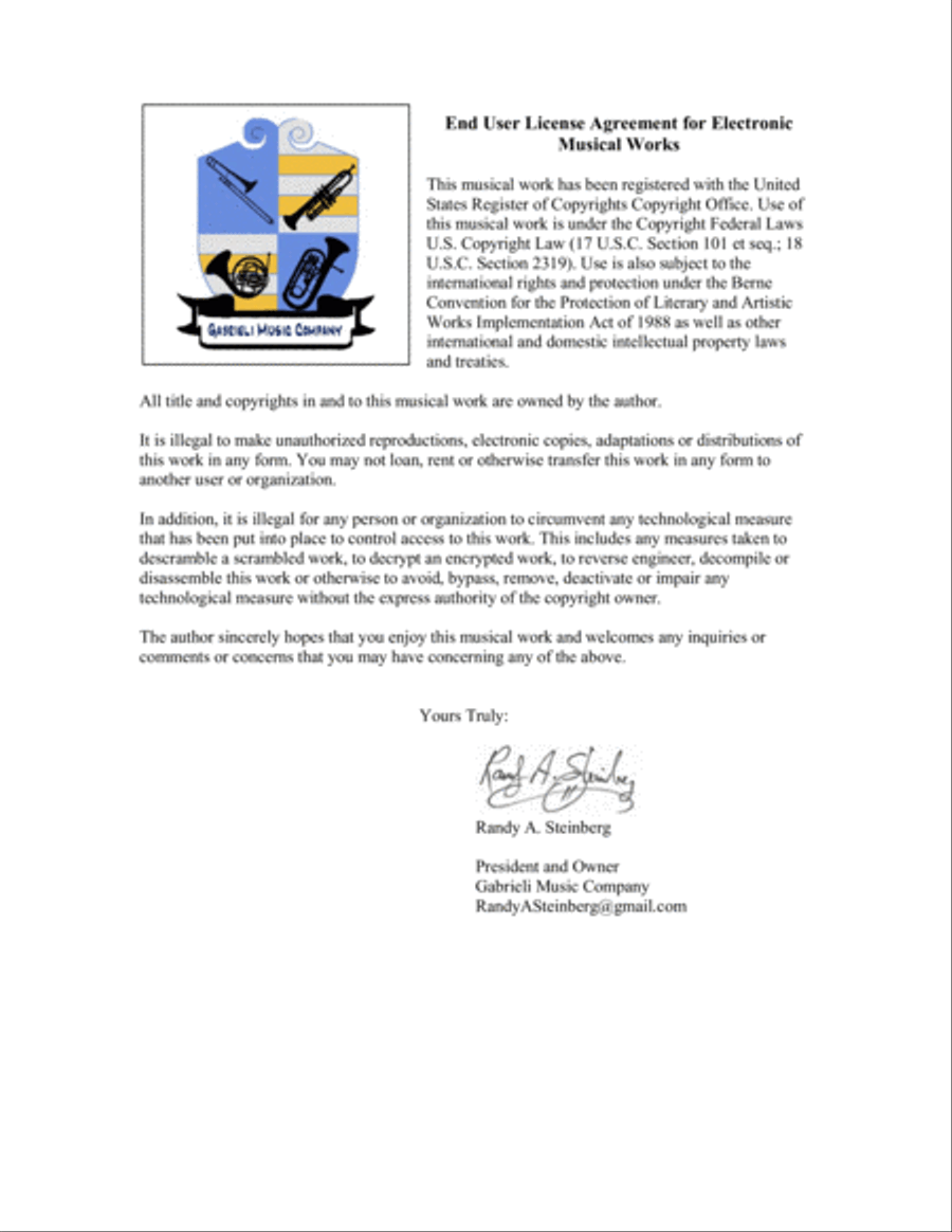 Echoes Of The American West Concert Band scores gallery preview page 2