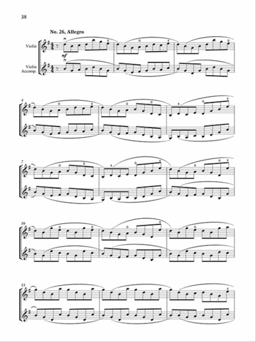 Studies, Op. 45 - Book I String Duet scores gallery preview page 10
