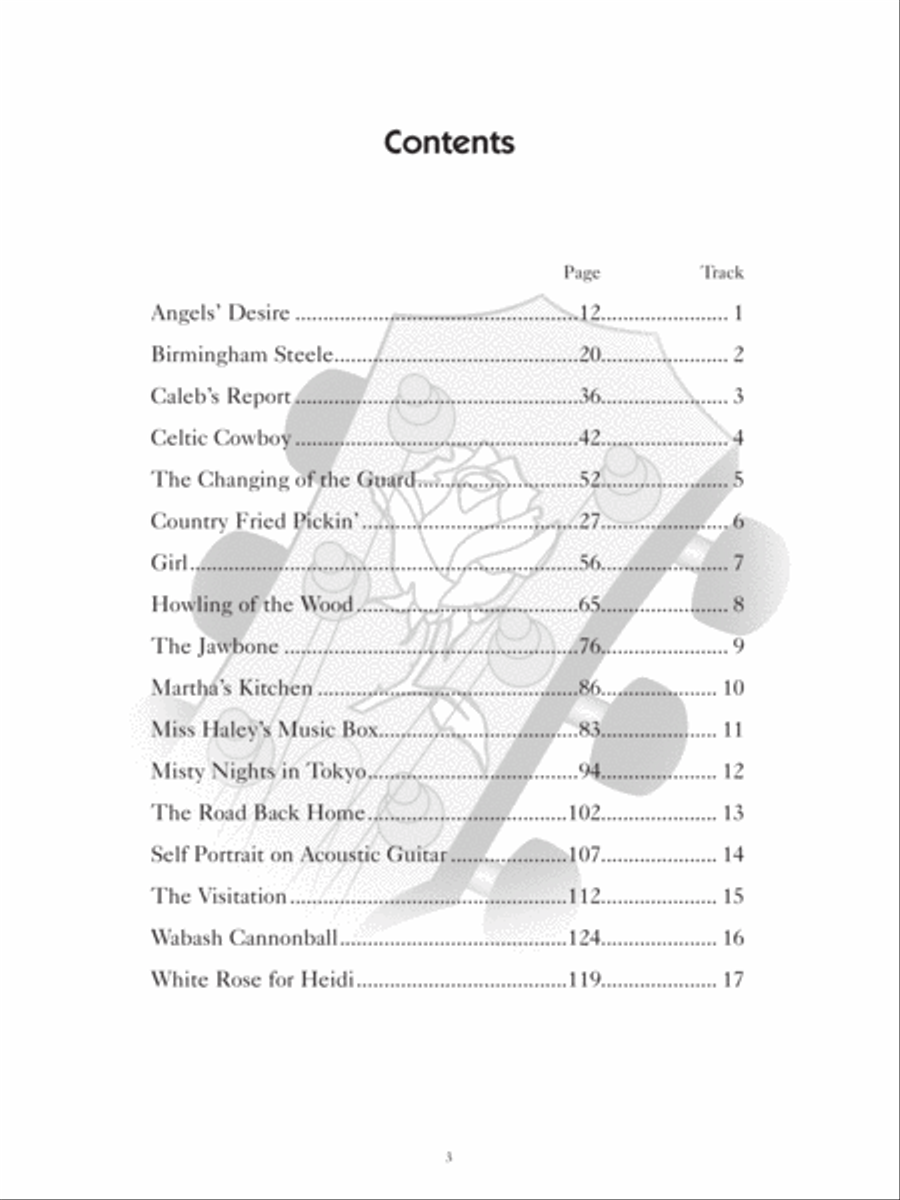 Acoustic Masters Acoustic Guitar scores gallery preview page 2