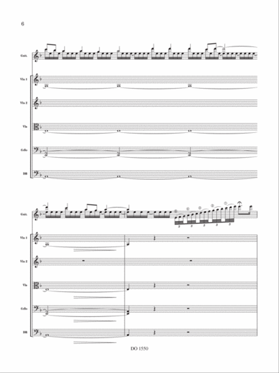 Les moulins de mon cœur Les moulins de mon cœur Classical Guitar scores gallery preview page 6