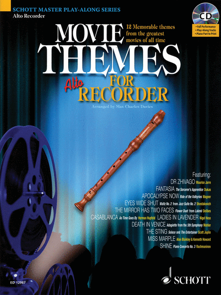 Movie Themes for Alto Recorder image number null