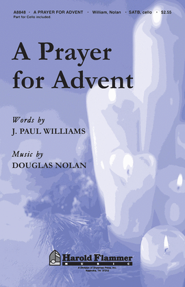 Book cover for A Prayer for Advent