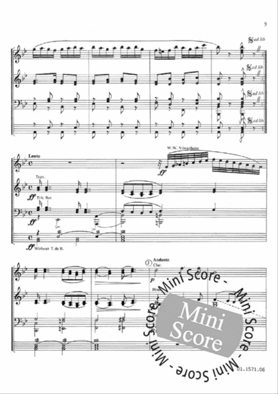 A Tribute to the Liberators Concert Band scores gallery preview page 10