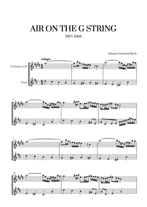 Johann Sebastian Bach - Air on the G String (for Trumpet and Flute)