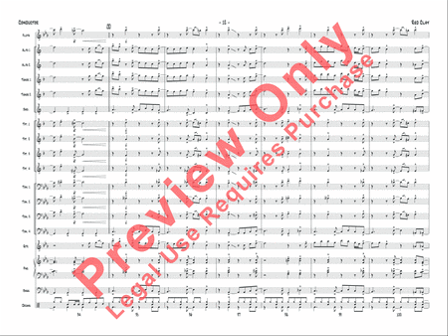 Red Clay Red Clay Jazz Ensemble scores gallery preview page 29