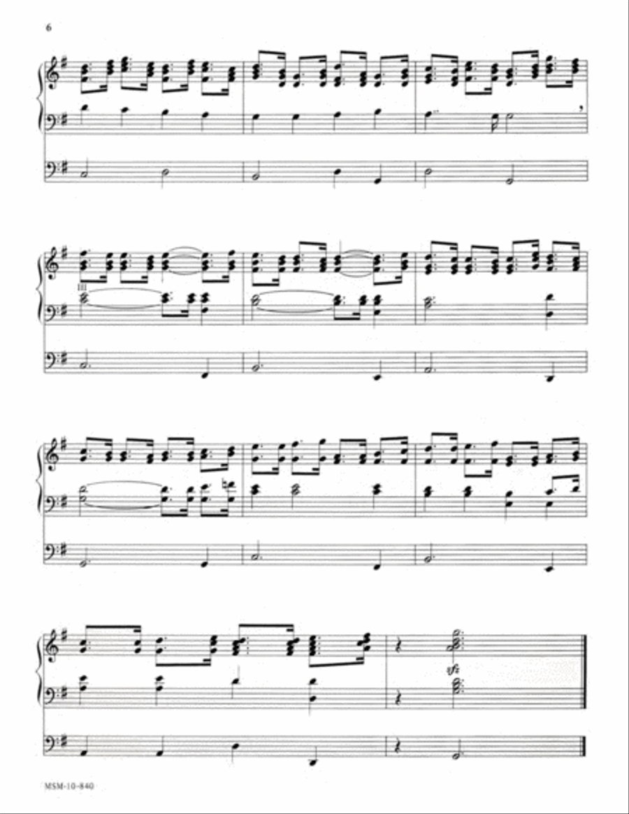 Two Pieces for Festive Occasions Organ scores gallery preview page 4