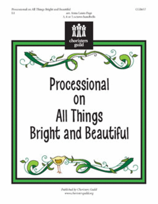 Book cover for Processional on All Things Bright and Beautiful